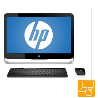 HP Black Pavilion 23 P110 All in One Desktop PC with AMD Quad Core A8 6410 Accelerated Processor, 4GB Memory, 23" Touchscreen, 1TB Hard Drive and Windows 8.1