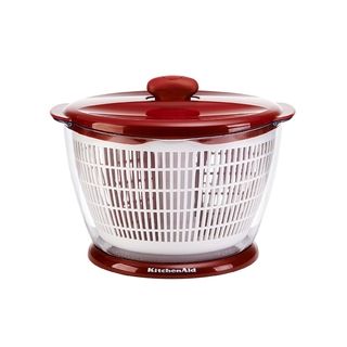 Kitchen Aid Salad Spinner Red   Shopping