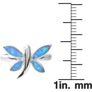 Brinley Co. Sterling Silver Gemstone Butterfly Ring