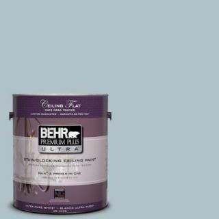 BEHR Premium Plus Ultra 1 gal. #PPU13 14 Ceiling Tinted to Ozone Interior Paint 555801