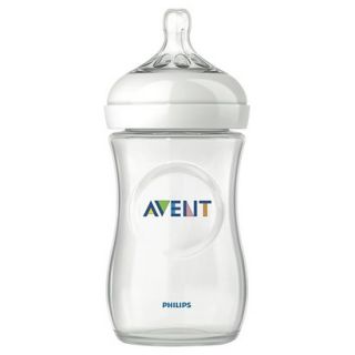 Philips Avent BPA Free Natural 9 Ounce Polypropylene Bottle, 1 Pack