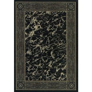 Milliken Innovation Onyx Slate Carrara Are Rug; Square 77