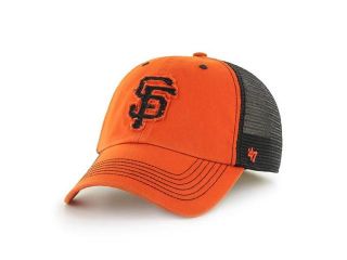 San Francisco Giants 47 Brand Orange Black Taylor Closer Mesh Flexfit Hat Cap