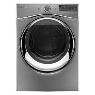 Whirlpool Duet 7.3 cu. ft. Electric Dryer with Steam in Chrome Shadow, ENERGY STAR WED97HEDC
