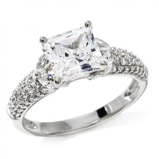 Absolute™ 2.64ct Square and Marquise Pavé Set Band Ring   7833441