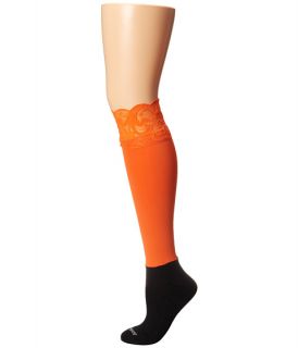 BOOTIGHTS Lacie Lace Darby Knee High/Ankle Sock Orange