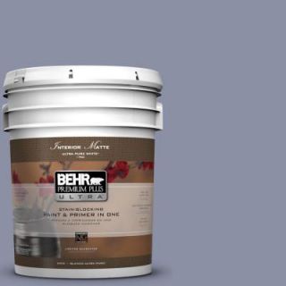 BEHR Premium Plus Ultra 5 gal. #S550 4 Camelot Matte Interior Paint 175405