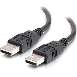 C2G 1m USB 2.0 A Male to A Male Cable Black 3.2ft