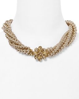 Carolee Golden Glow Collection Torsade Necklace, 19"