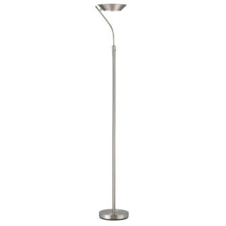 LumiSource Triflex LED Floor Lamp in Nickel