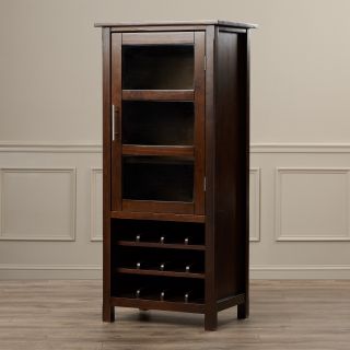 Alcott Hill Ramsey Bar Cabinet with Wine Storage