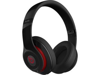Refurbished: Beats by Dr. Dre Black MH792AM/A Studio Over Ear Headphones