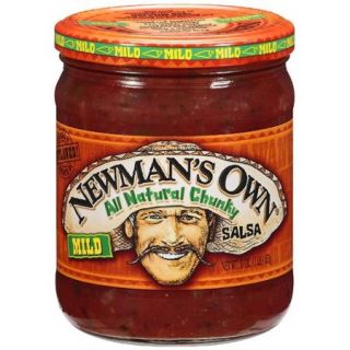 Newman's Own Mild All Natural Chunky Salsa, 16 oz