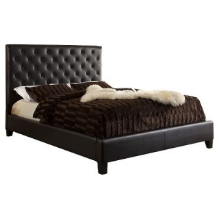 Loraine Tufted Bed   Brown (King)