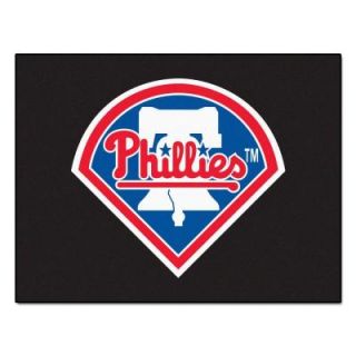 FANMATS Philadelphia Phillies 2 ft. 10 in. x 3 ft. 9 in. All Star Rug 6449