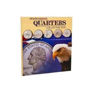 State Series Quarters Collector Map: Also Including the District of Columbia and Territorial Quarters