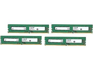 Crucial 32GB (4 x 8GB) 288 Pin DDR4 SDRAM DDR4 2133 (PC4 17000) Desktop Memory Model CT4K8G4DFD8213