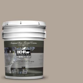 BEHR Premium Plus Ultra 5 gal. #ECC 45 1 Deer Run Semi Gloss Enamel Interior Paint 375405