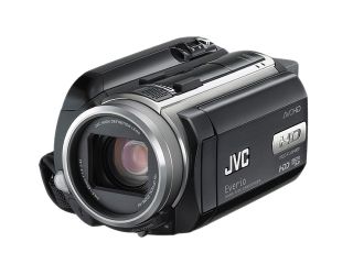 Refurbished: JVC  Everio GZ HD10  Black  1/4.5" CMOS  2.7" Wide  LCD 10X  Optical Zoom FullHD 40GB HDD Digital Camcorder