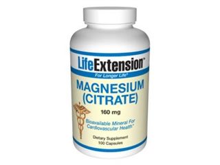 Magnesium Citrate 160mg 100 Capsules