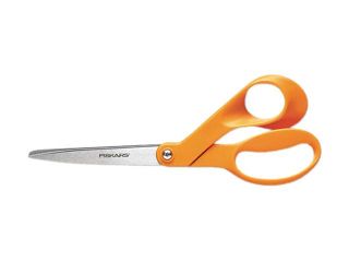 Fiskars 94517397 Home and Office Scissors, 8 in. Length, 3 1/2 in. Cut, Right Hand