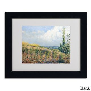 Camille Pissarro The Approaching Storm Framed Matted Art