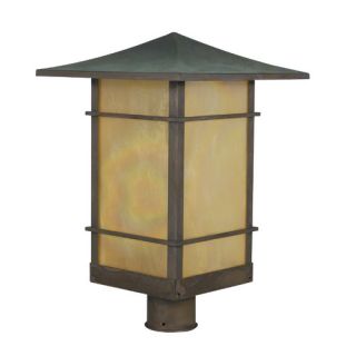 Katsura 1 Light Post Lantern by Arroyo Craftsman