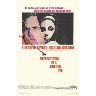 Reflections In a Golden Eye Movie Poster (11 x 17)