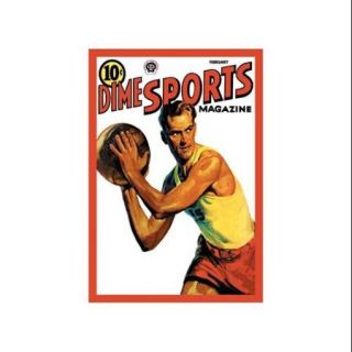 Dime Sports Magazine: Basketball Print (Black Framed Poster Print 20x30)