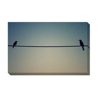Two Birds of a Feather Oversized Gallery Wrapped Canvas