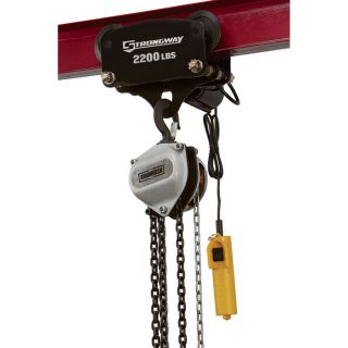 Strongway Electric Trolley — 2,200-Lb. Capacity  Electronic Trollies   Accessories
