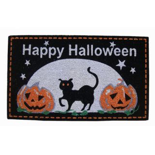 Peking Handicraft Happy Halloween Coir Doormat