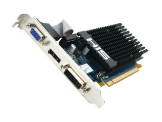 HIS Radeon HD 5450 (Cedar) DirectX 11 H545H1GDL 1GB 64 Bit DDR3 PCI Express 2.1 x16 HDCP Ready Low Profile Video Card