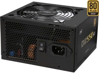Deepcool DQ550ST 550W ATX12V SLI Ready CrossFire Ready 80 PLUS GOLD Certified Active PFC Power Supply