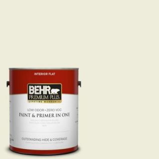 BEHR Premium Plus 1 gal. #S340 1 Lychee Flat Interior Paint 105001
