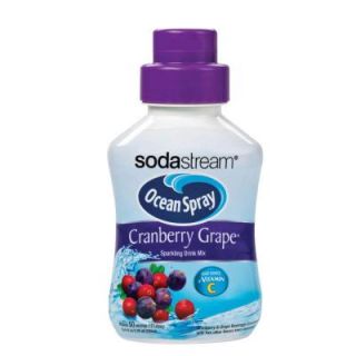 SodaStream 500 ml Soda Mix   Ocean Spray Cranberry Grape (Case of 4) 1100580010