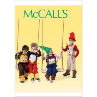 McCall's Pattern Toddlers' and Children's Overalls, CB (1, 2, 3)