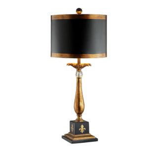 Goldtone Lovebirds Table Lamp