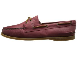 Sperry Top Sider A O 2 Eye Weathered Worn Burnt Red