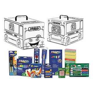 Dixon DIX43107 Ticonderoga Prang White Supply Teacher Kit in Storage Box