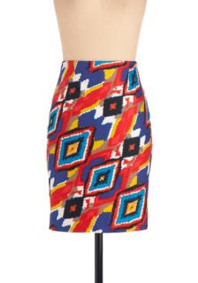 Celebrate in Color Skirt  Mod Retro Vintage Skirts