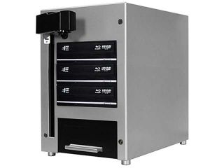 VINPOWER 1 to 3 THE CUBE Automated Blu ray DVD CD Duplicator   3 Drive & 60 Disc Capacity Model CUB60 S3T BD