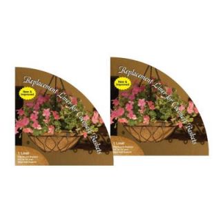 Better Gro Small Replacement Liner for Coconest Baskets (2 Pack) 52655
