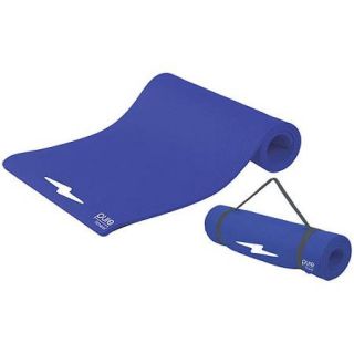 Pure Fitness Deluxe Fitness Mat, Blue Iris