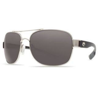 Costa Del Mar Cocos Sunglasses   Pallidium Frame with Grey 580P Lens 692265