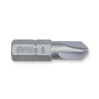 Irwin Screwdriver Bit, Tool Steel, 3053039
