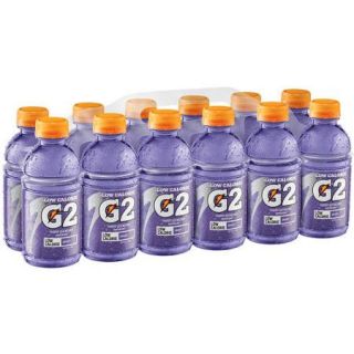 Gatorade G2 Low Calorie Electrolyte Grape Sports Drink, 12 Ct/144 Fl Oz