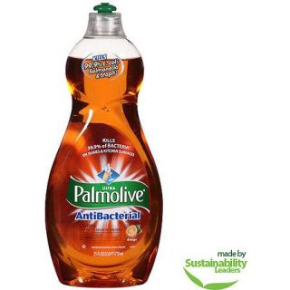 Ultra Palmolive Antibacterial Orange Dish Liquid, 25 oz