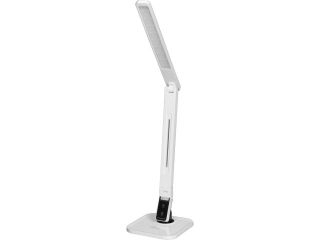 Euri Lighting  EL 01EW  Luxury LED Desk Lamp with Touch Dimming and Brightness Control, White