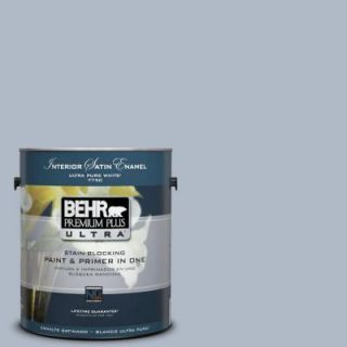 BEHR Premium Plus Ultra 1 Gal. #PPU14 12 Hazy Skies Satin Enamel Interior Paint 775401